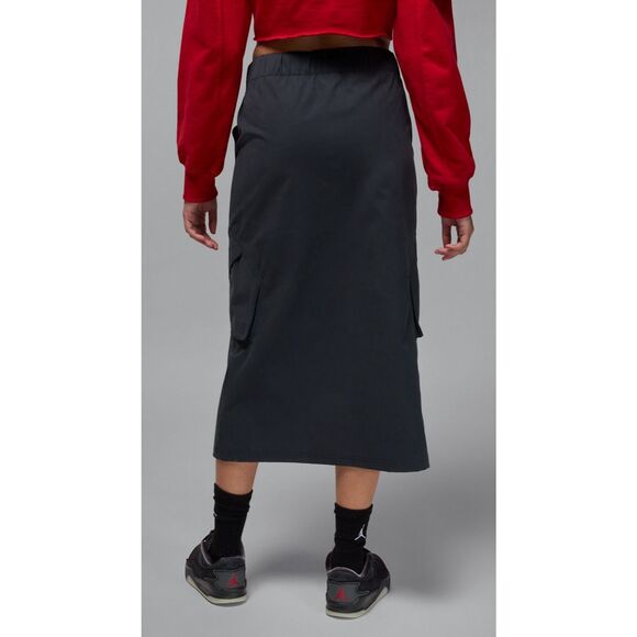 Jordan HF9462-010 Women's Sz Small Black Chicago 2-Way Front Zip Skirt - Picture 10 of 12